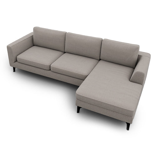 carré sofá lateral 3 plazas con chaise longue derecho (patas)