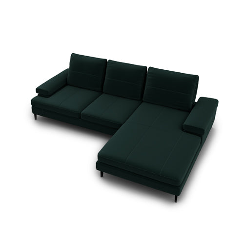landa lateral 2 plazas, chaise longue derecho