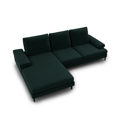 landa lateral 2 plazas, chaise longue izquierdo