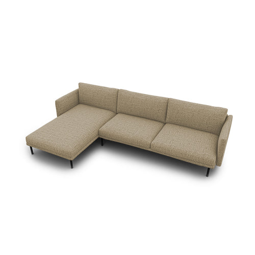 mies lateral 2 plazas con chaise longue MAXI izquierdo