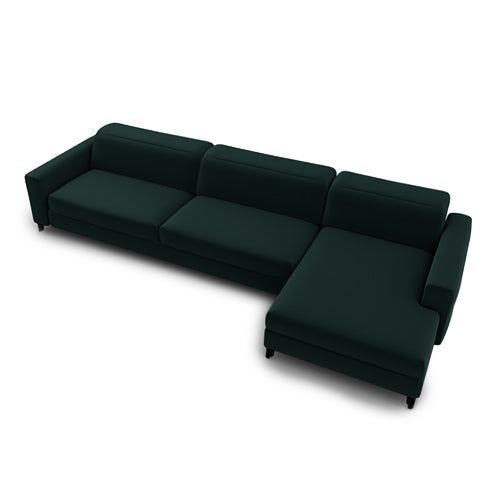 norma lateral 3 plazas MAXI con chaise longue derecho