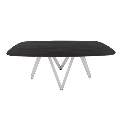 mesa cartesio rounded 200 cm