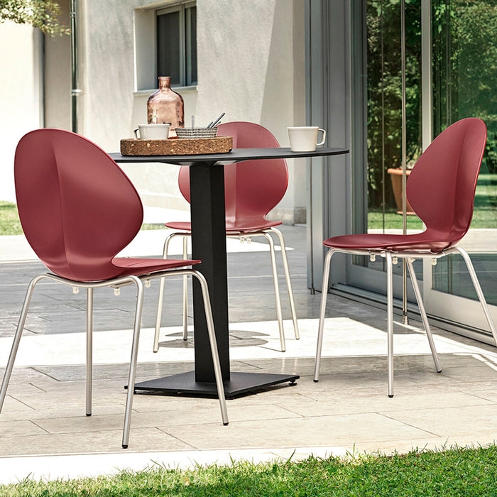 silla basil apilable