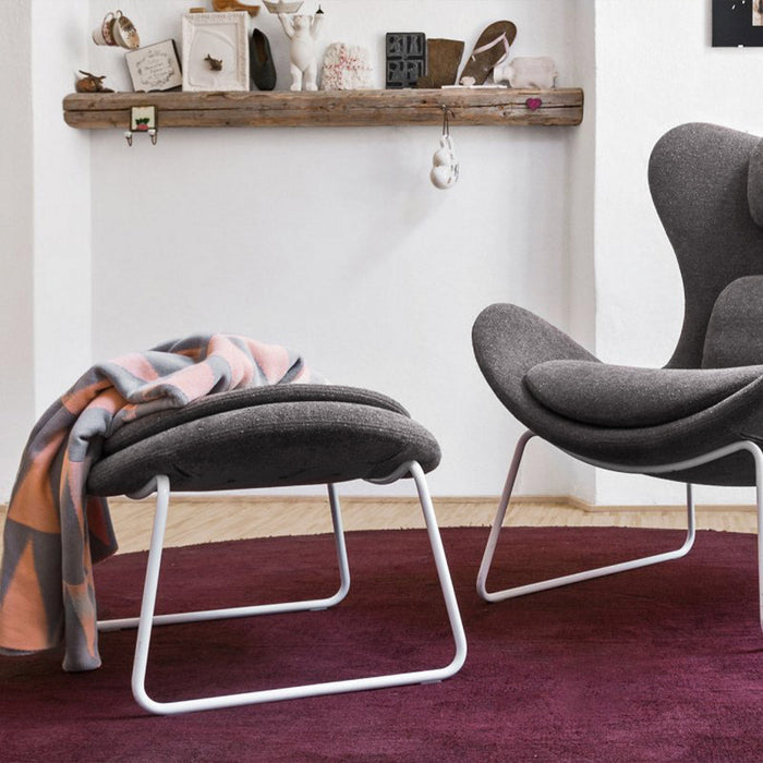 pouf lazy metal