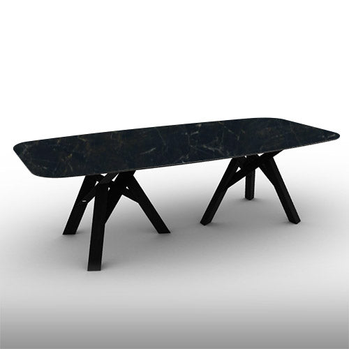 mesa jungle rounded premium 200 cm de Lujo. Muebles Finos y Muebles de Lujo.